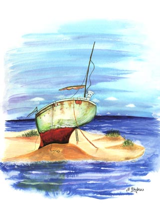 boat art