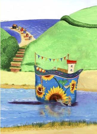 'sunflower steamer' by al hayball