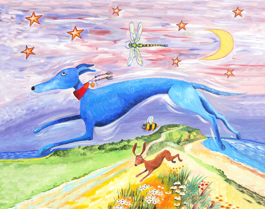 the hare and hound, blue dog, hengistbury head,