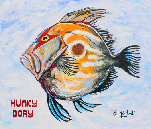 hunky dory, john dory, fish, david bowie, 