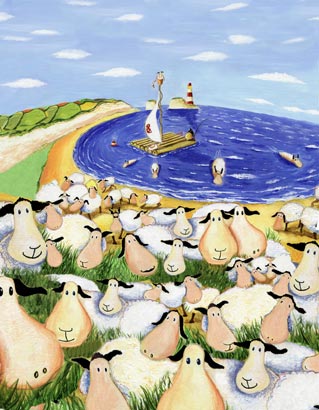 sheep art
