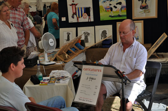 al hayball caricatures at shows,